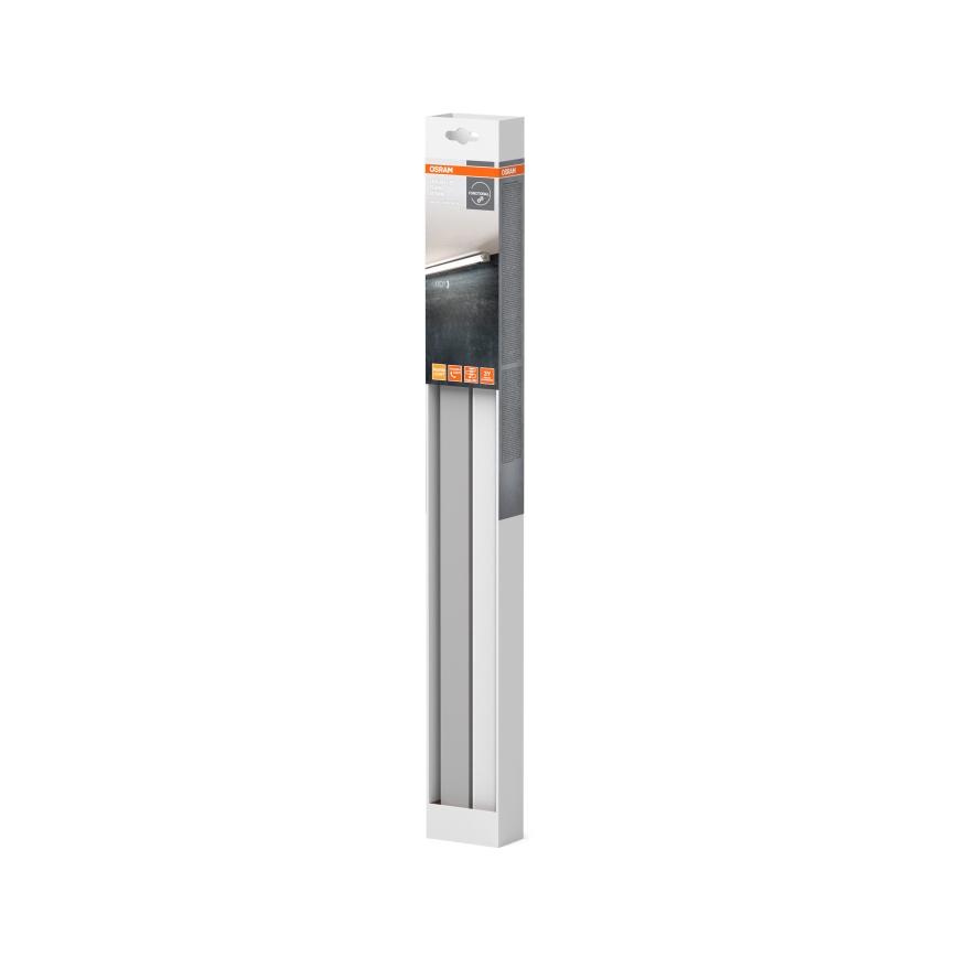 Osram - LED podlinkové svietidlo LINEAR LED/10W/230V 3000K 55,7 cm strieborné