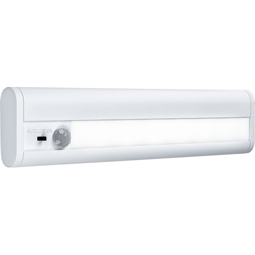 Osram - LED Podlinkové svietidlo s pohybovým a súmrakovým senzorom LINEARLED LED/1,9W/6V 4xAA 4000K 21,4 cm biela