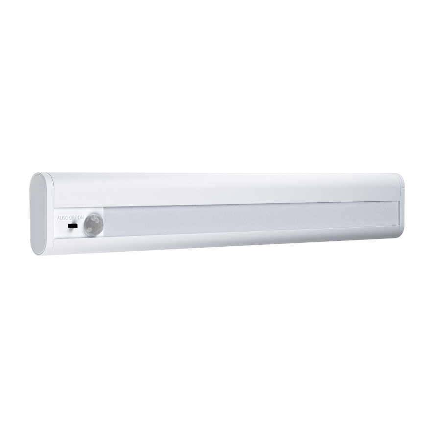 Osram - LED podlinkové svietidlo so senzorom pohybu a súmraku LINEARLED LED/2,9W/9V 6xAA 4000K 31,4 cm biela