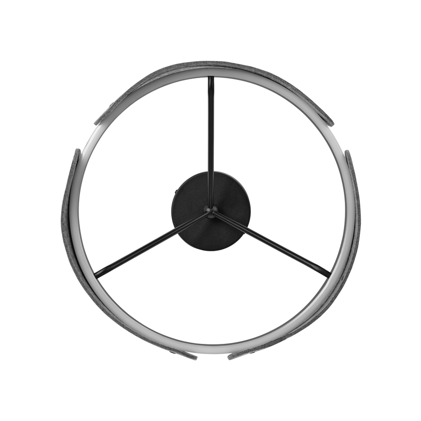 Osram - LED prisadené stropné svietidlo DECOR CURVE LED/33W/230V pr. 43 cm antracit