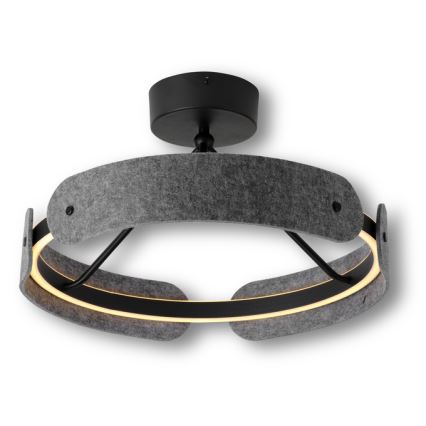 Osram - LED prisadené stropné svietidlo DECOR CURVE LED/33W/230V pr. 43 cm antracit