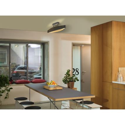 Osram - LED Prisadený luster DECOR FLAT LED/23W/230V sivý