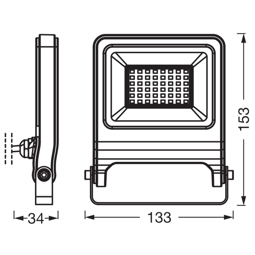 Osram - LED reflektor ENDURA LED/30W/230V 3000K IP65