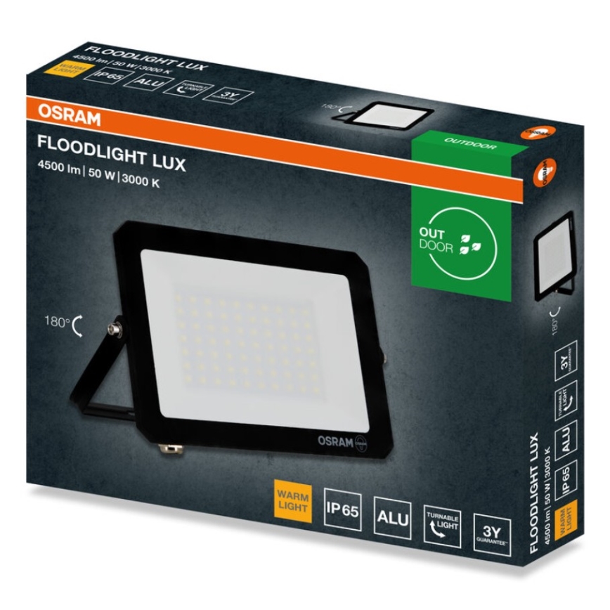 Osram - LED reflektor FLOODLIGHT LED/50W/230V 3000K IP65