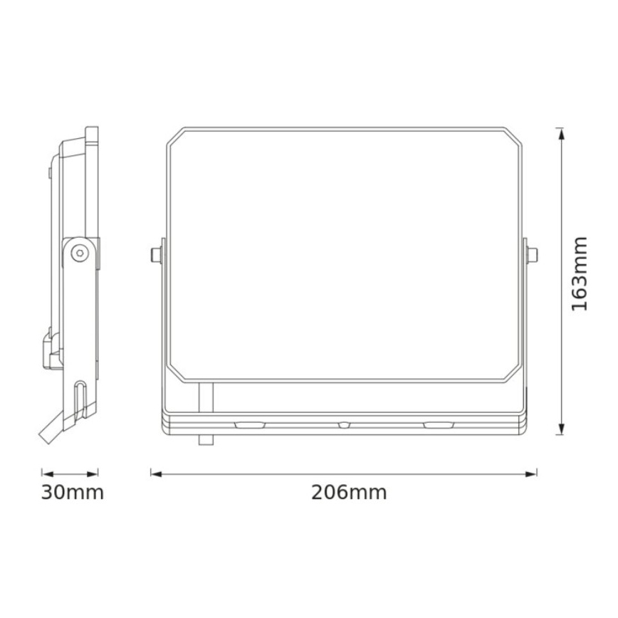 Osram - LED reflektor FLOODLIGHT LED/50W/230V 3000K IP65