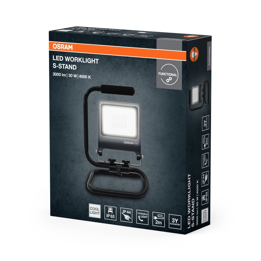 Osram - LED reflektor s držiakom S-STAND LED/30W/230V 4000K IP65 antracit