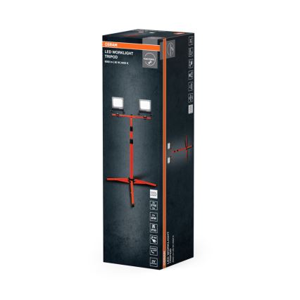 Osram - LED reflektor s držiakom TRIPOD 2xLED/30W/230V IP65