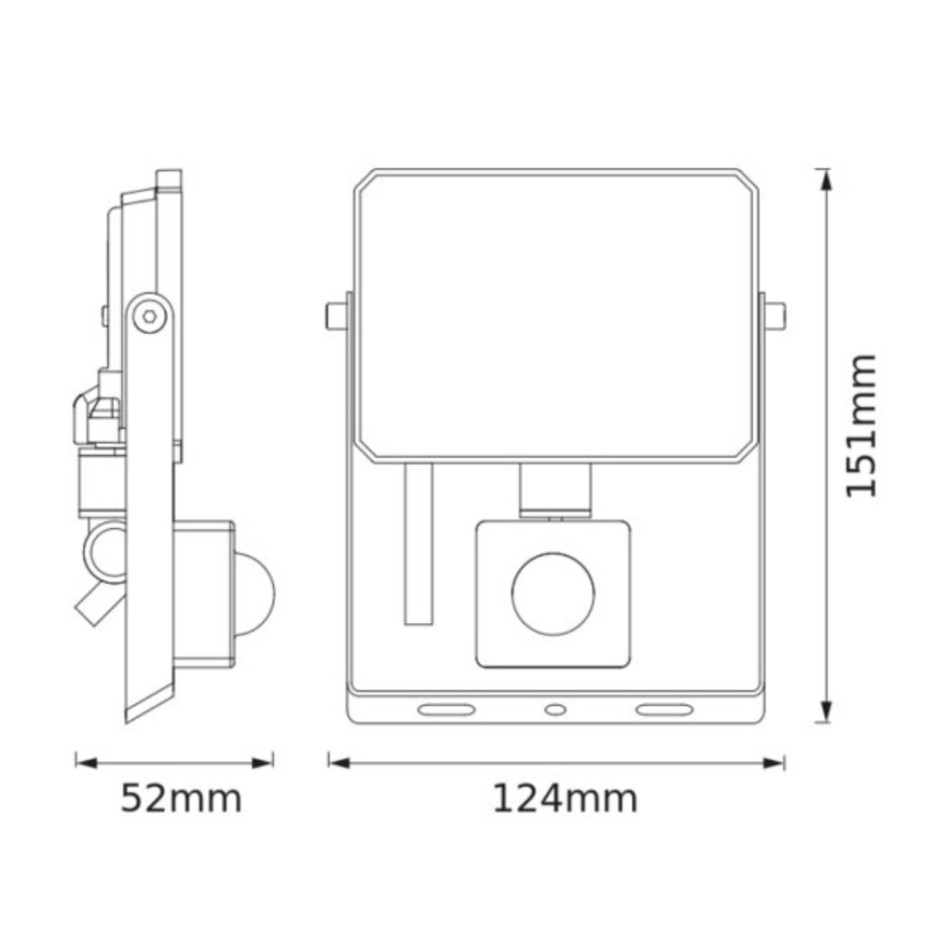 Osram - LED reflektor s pohybovým senzorom FLOODLIGHT LED/20W/230V 4000K IP65
