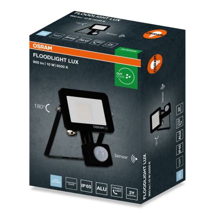 Osram - LED reflektor so snímačom FLOODLIGHT LED/10W/230V 6500K IP65