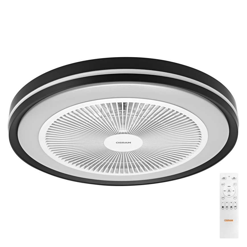 Osram - stmievateľné LED stropné svietidlo s ventilátorom MURLAN LED/26W/230V 3000-6500K + diaľkové ovládanie