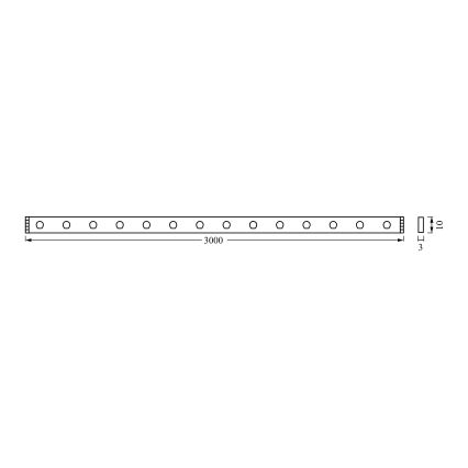 Osram - LED RGB Stmievateľný pásik SMART+ MAGIC FLEX 3m LED/15,5W/230V Wi-Fi + diaľkové ovládanie