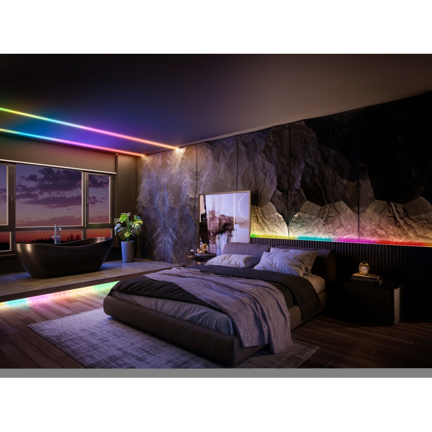 Osram - LED RGB Stmievateľný pásik SMART+ MAGIC FLEX 5m LED/24W/230V Wi-Fi + diaľkové ovládanie