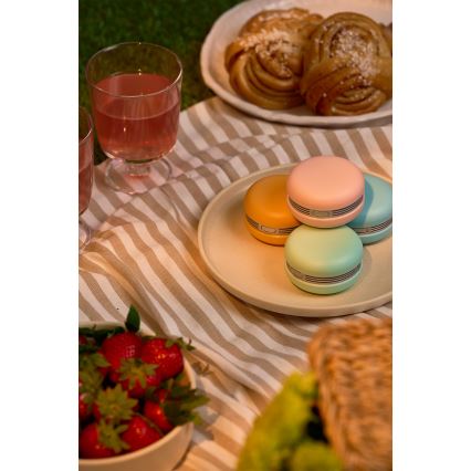 Osram - LED RGB Stmievateľný reproduktor SMART+ MACARON LED/1,75W/3,7V 450 mAh ružová
