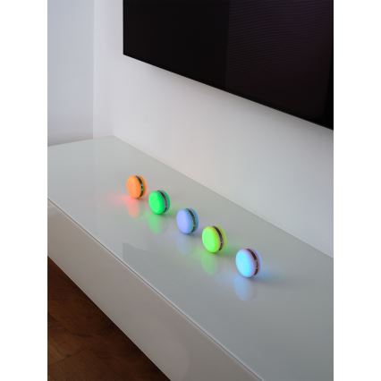 Osram - LED RGB stmievateľný reproduktor SMART+ MACARON LED/1,75W/3,7V 450 mAh zelená