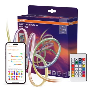 Osram - LED RGB Stmievateľný vonkajší pás SMART+ MAGIC 3m LED/15W/230V IP44 Wi-Fi+ diaľkové ovládanie