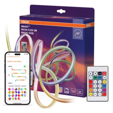 Osram - LED RGB Stmievateľný vonkajší pás SMART+ MAGIC 5m LED/24W/230V IP44 Wi-Fi+ diaľkové ovládanie