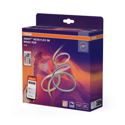 Osram - LED RGB Stmievateľný vonkajší pás SMART+ MAGIC 3m LED/15W/230V IP44 Wi-Fi+ diaľkové ovládanie