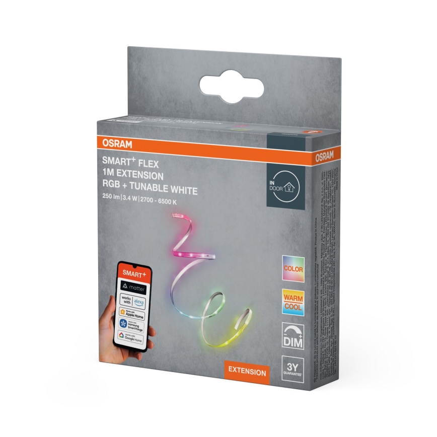 Osram - RGB+TW stmievateľný LED pás SMART+ FLEX 1m LED/3,4W/230V 2700-6500K Wi-Fi
