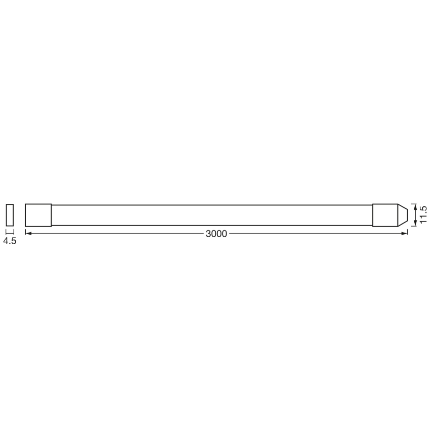 Osram - LED RGB+TW Stmievateľný vonkajší LED pás SMART+ FLEX 3m LED/12,5W/230V 2700-6500K IP44 Wi-Fi
