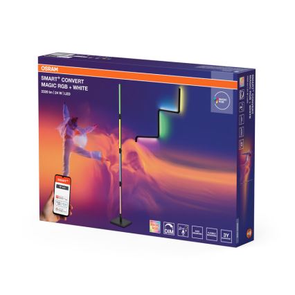 Osram - LED RGBW Stmievateľná stojacia lampa 2v1 SMART+ MAGIC LED/24W/230V Wi-Fi