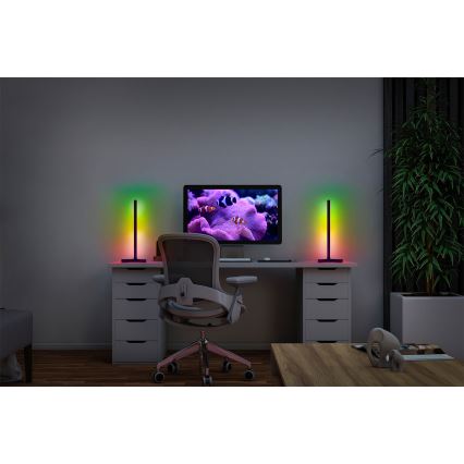 Osram - LED RGBW stmievateľná stolová lampa SMART+ MAGIC LED/7,5W/230V 2700-6500K čierna Wi-Fi + diaľkové ovládanie