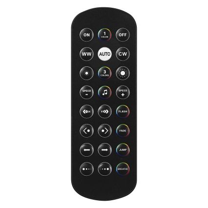 Osram - LED RGBW stmievateľná stolová lampa SMART+ MAGIC LED/7,5W/230V 2700-6500K čierna Wi-Fi + diaľkové ovládanie