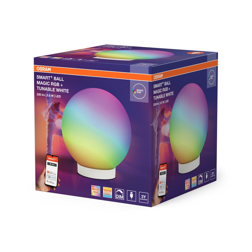 Osram - LED RGBW Stmievateľná stolová lampa SMART+ MAGIC LED/3,5W/5V 2200-6500K Wi-Fi