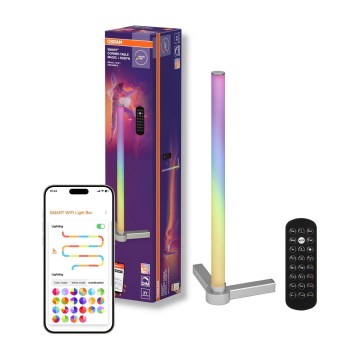 Osram - LED RGBW stmievateľná stolová lampa SMART+ MAGIC LED/7,5W/230V 2700-6500K strieborná Wi-Fi + diaľkové ovládanie