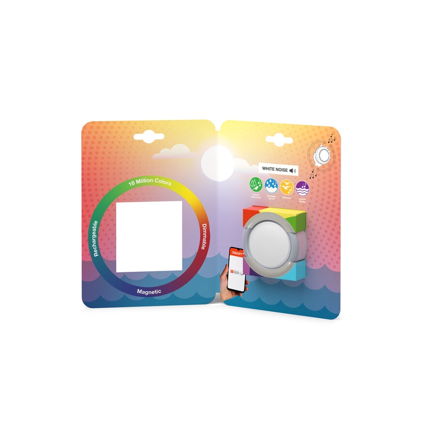 Osram - LED RGBW stmievateľné dotykové orientačné svietidlo SMART+ DOT-IT LED/0,5W/3,7V 300 mAh