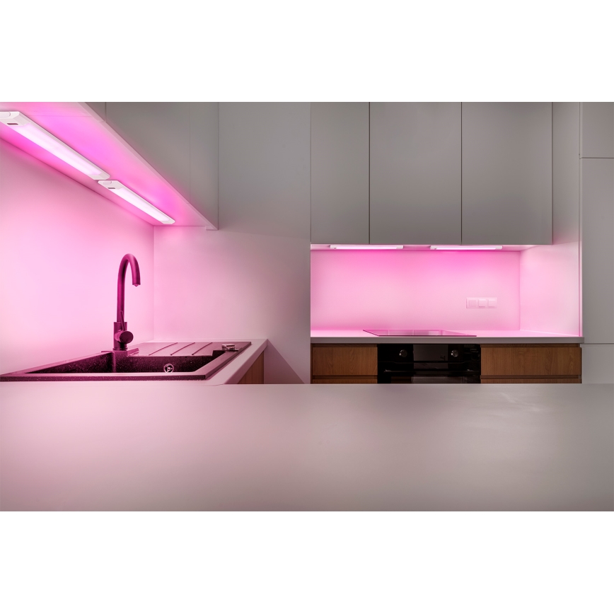 Osram - LED RGBW stmievateľné podlinkové svietidlo LINEAR EDGE LED/8W/230V 50 cm biele + diaľkové ovládanie