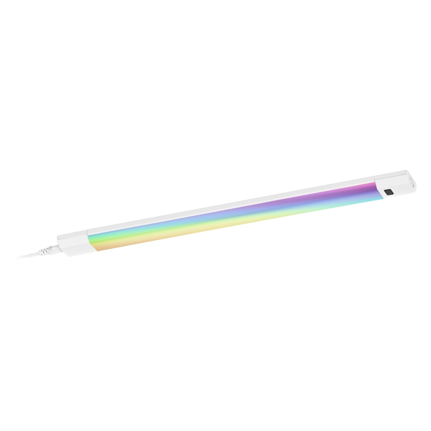 Osram - LED RGBW stmievateľné podlinkové svietidlo so snímačom pohybu LINEAR EDGE LED/8W/230V 50 cm biela + diaľkové ovládanie