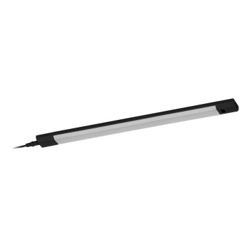 Osram - LED RGBW stmievateľné podlinkové svietidlo so snímačom pohybu LINEAR EDGE LED/8W/230V 50 cm čierna + diaľkové ovládanie
