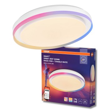 Osram - LED RGBW stmievateľné stropné svietidlo SMART+ MAGIC LED/38W/230V priemer 49 cm biela 2700-6500K Wi-Fi
