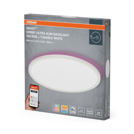 Osram - LED RGBW Stmievateľné stropné svietidlo SMART+ ORBIS LED/25W/230V pr. 40 cm 2700-6500K Wi-Fi