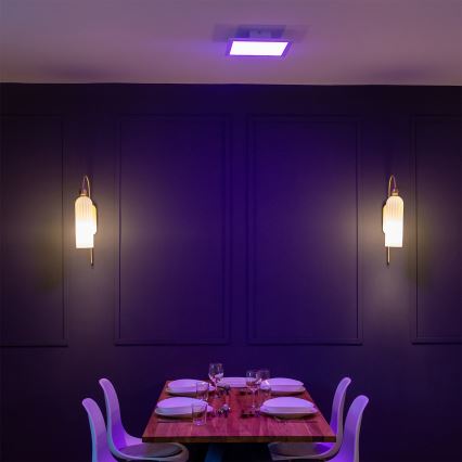 Osram - LED RGBW stmievateľné stropné svietidlo SMART+ PLANON LED/20W/230V 30x30 cm