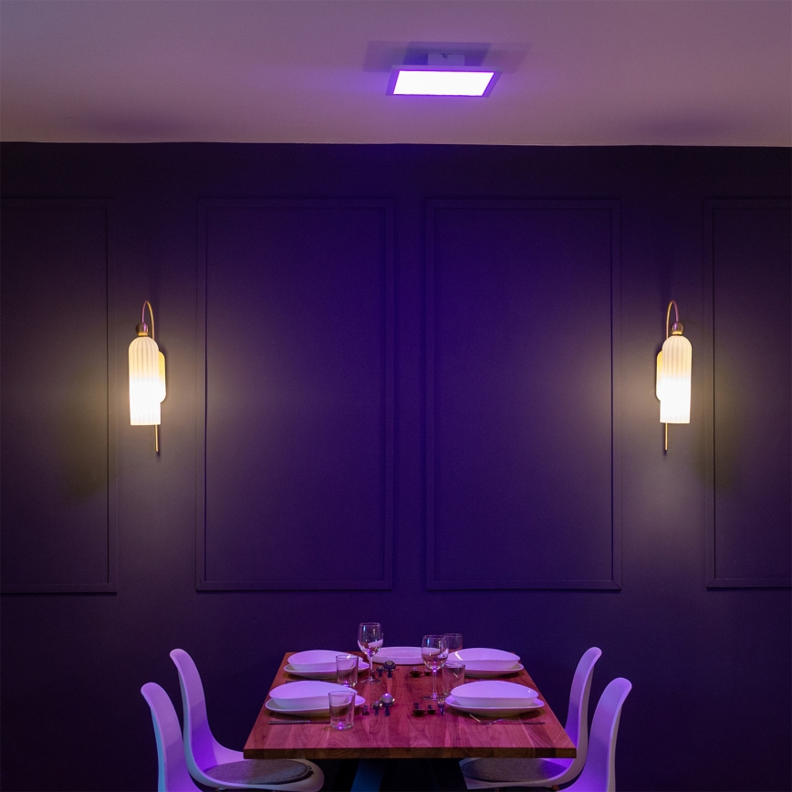 Osram - LED RGBW stmievateľné stropné svietidlo SMART+ PLANON LED/20W/230V 30x30 cm