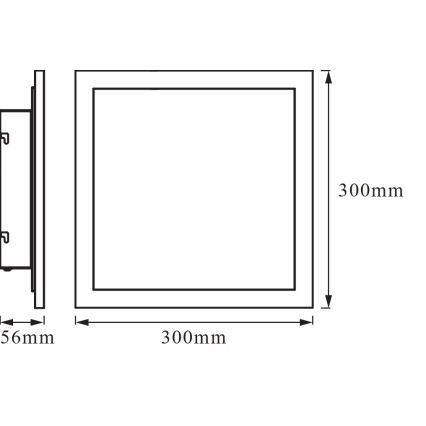 Osram - LED RGBW stmievateľné stropné svietidlo SMART+ PLANON LED/20W/230V 30x30 cm