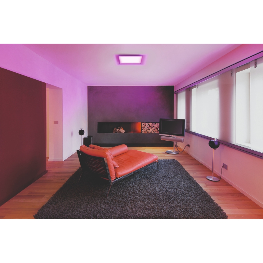 Osram - LED RGBW Stmievateľné stropné svietidlo SMART+ PLANON LED/28W/230V 45x45 cm Wi-Fi