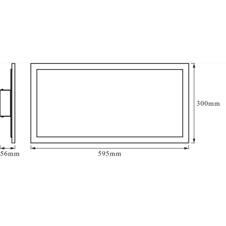 Osram -LED RGBW Stmievateľné stropné svietidlo SMART+ PLANON LED/28W/230V 60x30 cm Wi-Fi