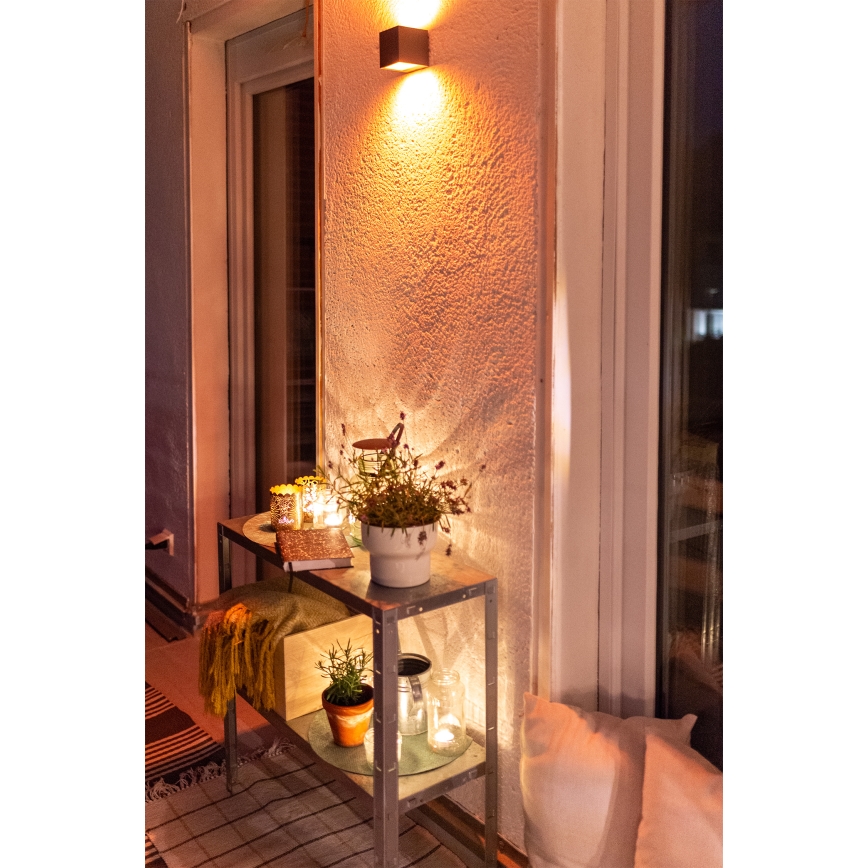 Osram - LED RGBW Stmievateľné vonkajšie nástenné svietidlo SMART+ BRICK LED/14W/230V IP44 Wi-Fi