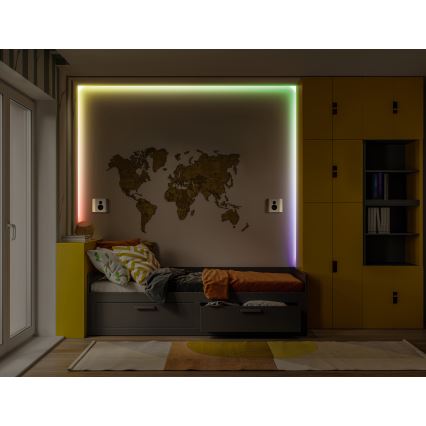 Osram - LED RGBW stmievateľný pásik FLEX 3m LED/10W/230V + diaľkové ovládanie