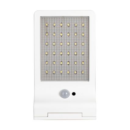 Osram - LED solárne nástenné svietidlo so snímačom DOORLED LED/3W/3,3V 2000 mAh IP44 biela
