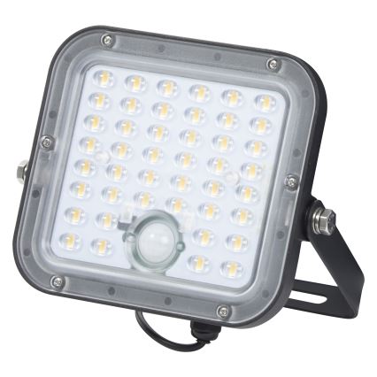 Osram - LED Stmievateľný solárny reflektor so senzorom ENDURA LED/10W/4,2V 4000K IP65 čierna + diaľkové ovládanie