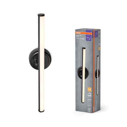 Osram - LED stmievateľné nabíjateľné dotykové nástenné svietidlo NIGHTLUX LED/1,8W/5V čierna