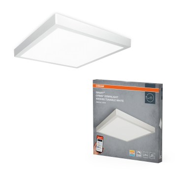 Osram - LED Stlmiteľné stropné svietidlo SMART+ DOWNLIGHT LED/22W/230V 40x40 cm 3000-6500K Wi-Fi