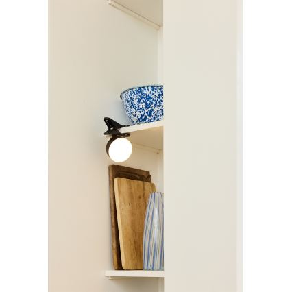 Osram - LED Stmievateľná nabíjacia stolná lampa 3v1 DECOR HELPER LED/1,8W/5V čierna