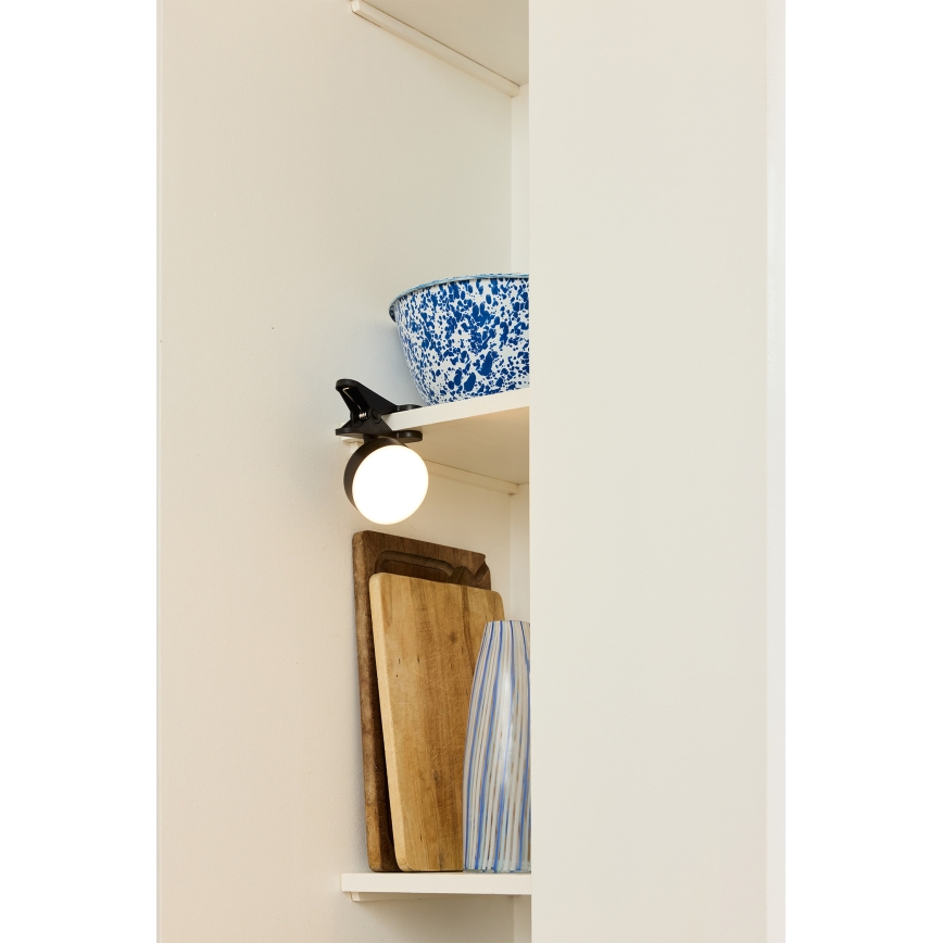 Osram - LED Stmievateľná nabíjacia stolná lampa 3v1 DECOR HELPER LED/1,8W/5V čierna