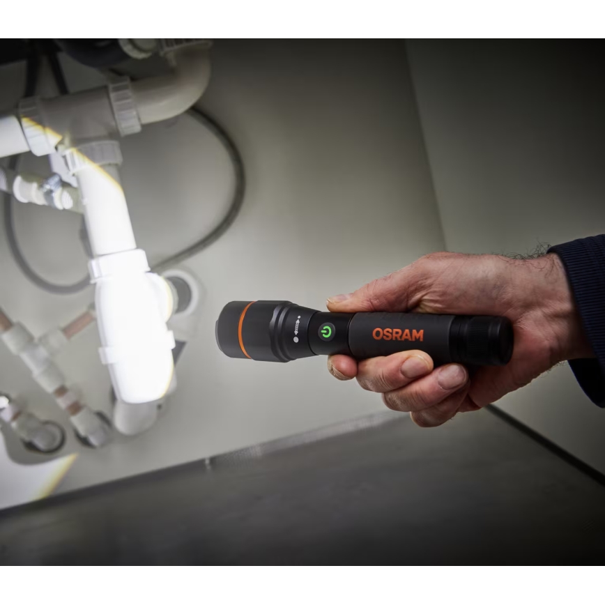 Osram - LED stmievateľná nabíjateľná baterka LEDINSPECT PRO TORCH 500 LED/6W/3,7V 2200 mAh IP44