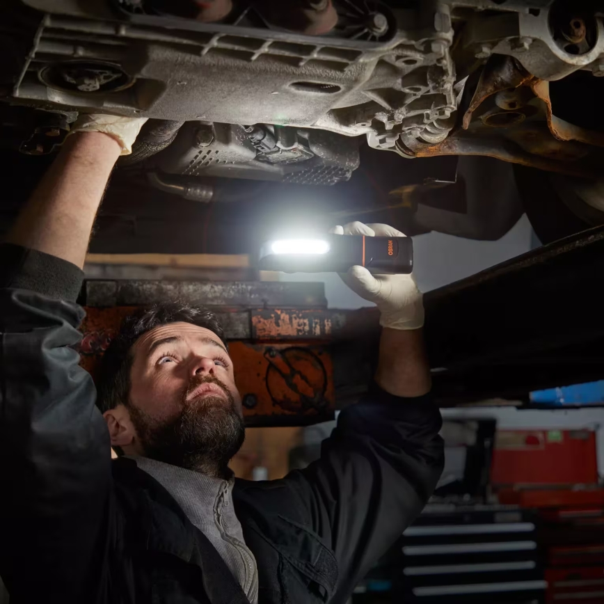 Osram - stlmiteľné nabíjateľné LED svietidlo LEDINSPECT MINI250 LED/7W/3,7V IP65 2000 mAh