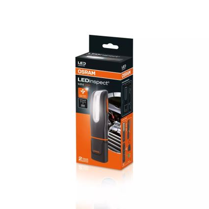 Osram - stlmiteľné nabíjateľné LED svietidlo LEDINSPECT MINI250 LED/7W/3,7V IP65 2000 mAh